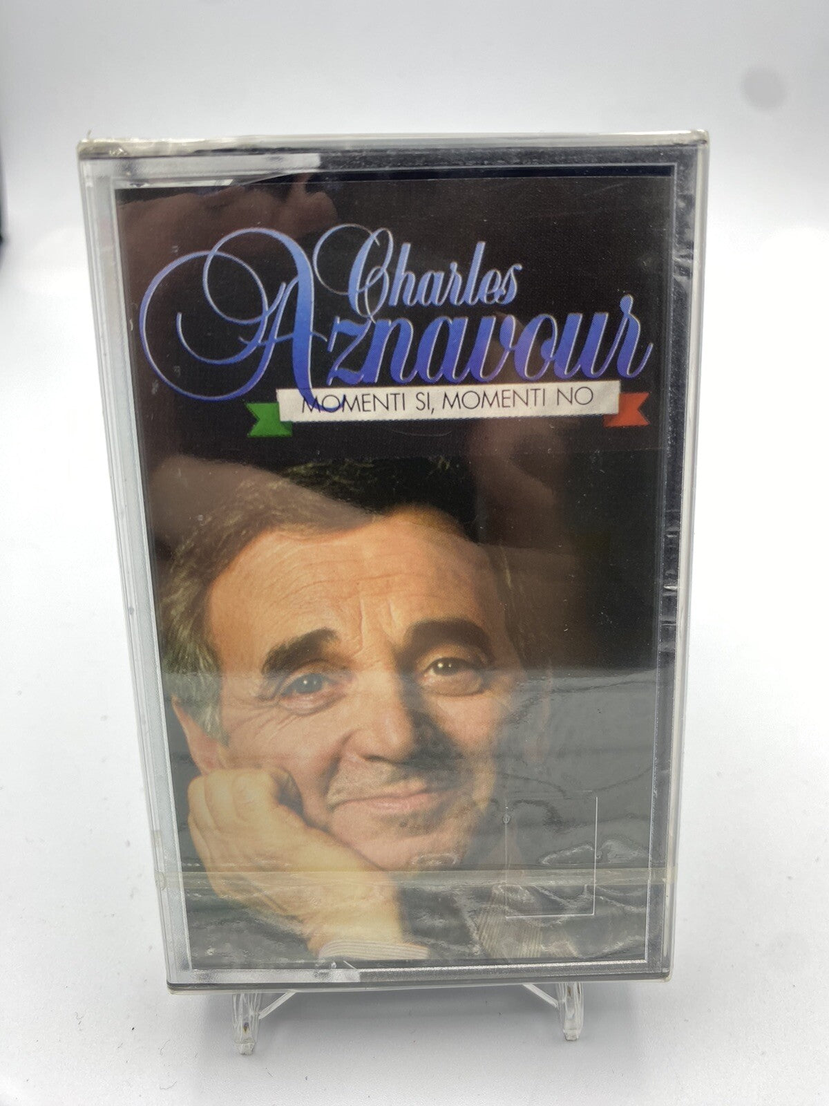 MUSICASSETTA Tape SS CHARLES AZNAVOUR MOMENTI SI, MOMENTI No Italy