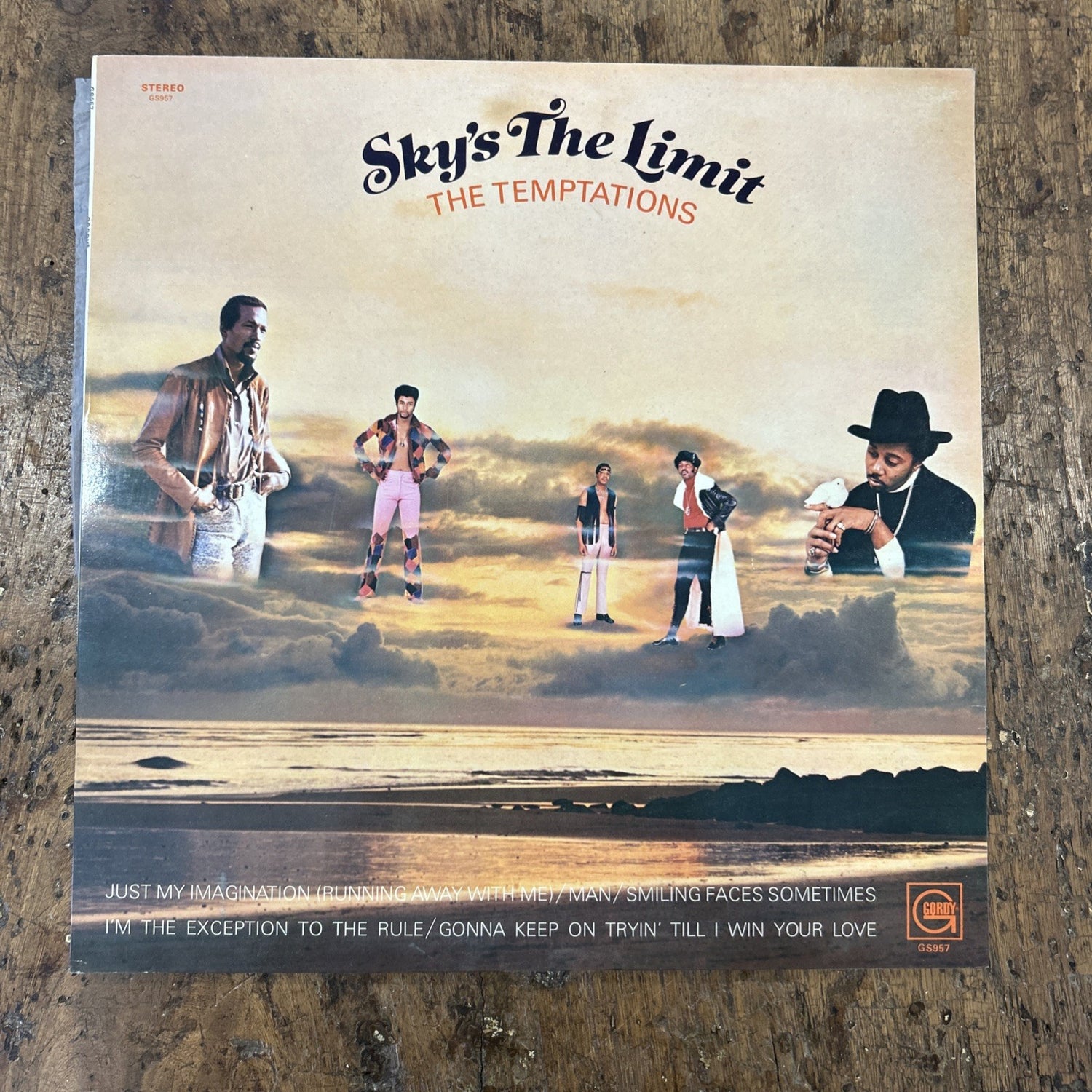 LP Sky’s The Limit - The Temptation TSM ST 60057 Funk Soul Disco Vinile 12”