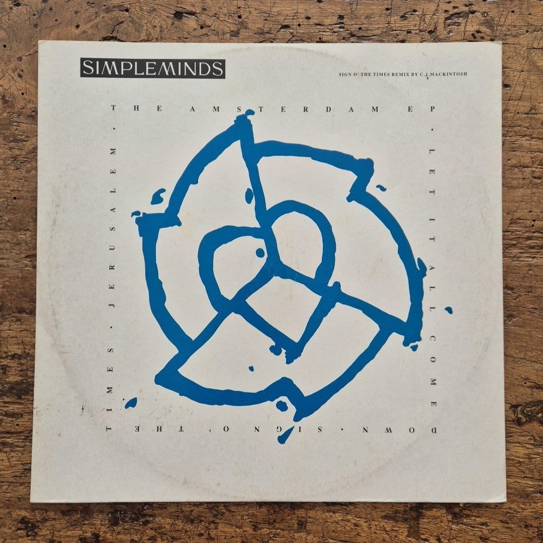 LP Simple Minds - The Amsterdam E.P. SMXTR 6 Musica Pop Rock Vinile 1986