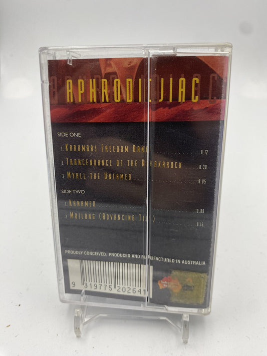 MUSICASSETTA Tape VG Aphrodidjiac - Didjeridu And World Dance Rhythms Folk Elect