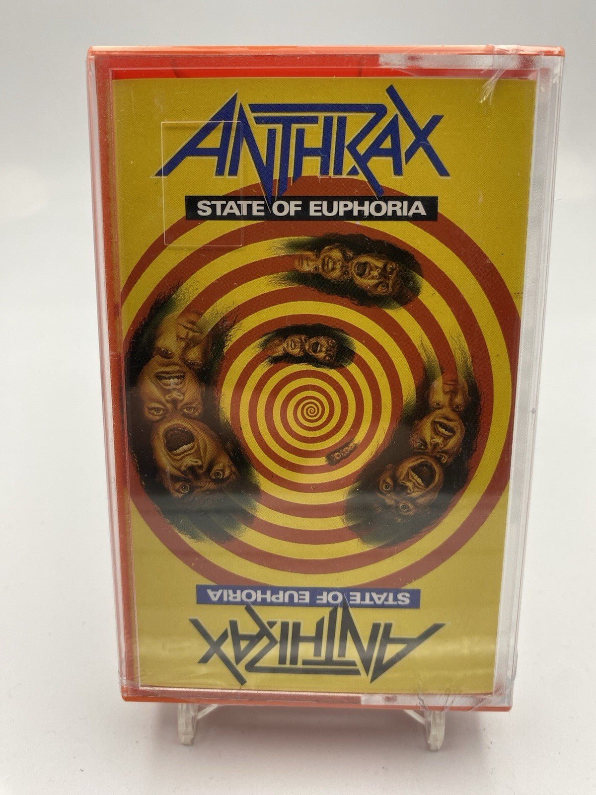 MUSICASSETTA Tape SS Anthrax – State Of Euphoria Rock Sigillato Unico Al Mondo