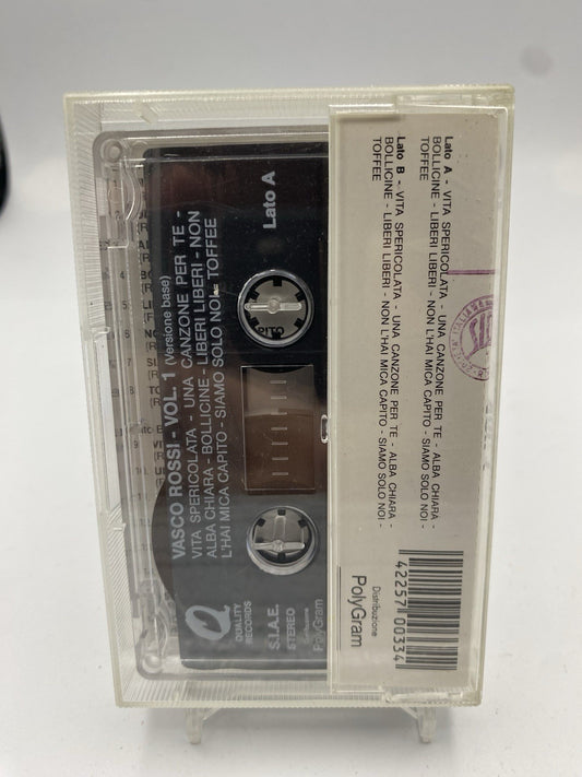 MUSICASSETTA Tape VG Le Basi Musicali Vasco Rossi Vol 1