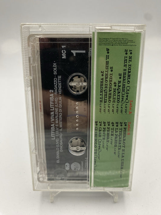 MUSICASSETTA Tape VG Litfiba Viva Litfiba Due