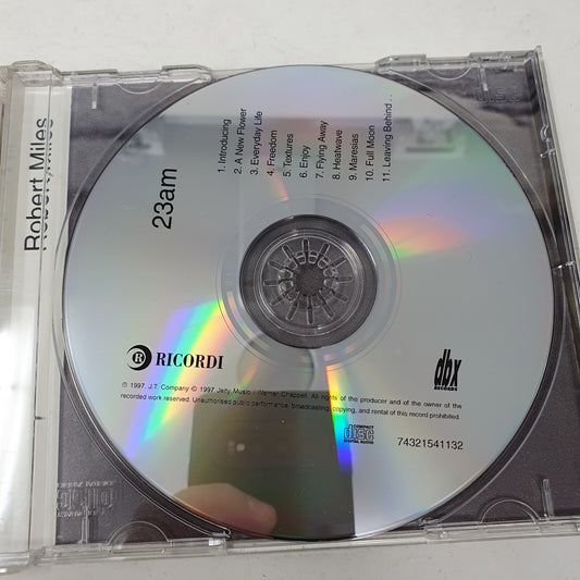 CD Robert Miles – 23am DBX Records – TCDMRL 541132
