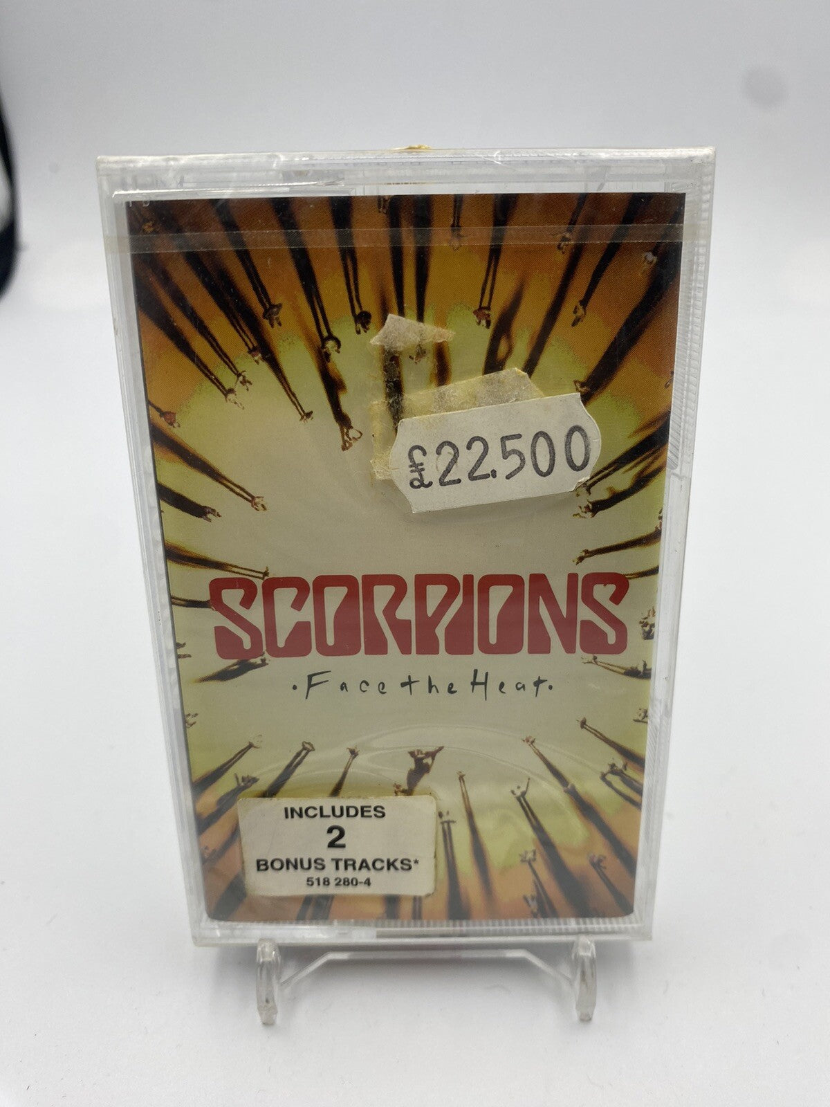MUSICASSETTA Tape SS Scorpions – Face The Heat 1993 Rock Hard Rock