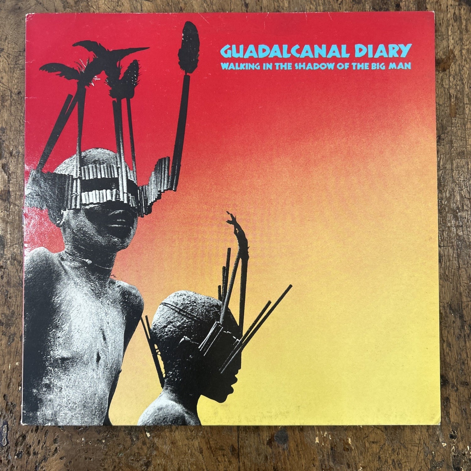 LP Guadalcanal - Walking In The Shadow Of The Big Man HYBLP2 UK Folk Rock Vinile
