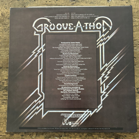 LP Isaac Hayes Groove-a-thon ABC 411 Funk Soul Disco Vinile 12”