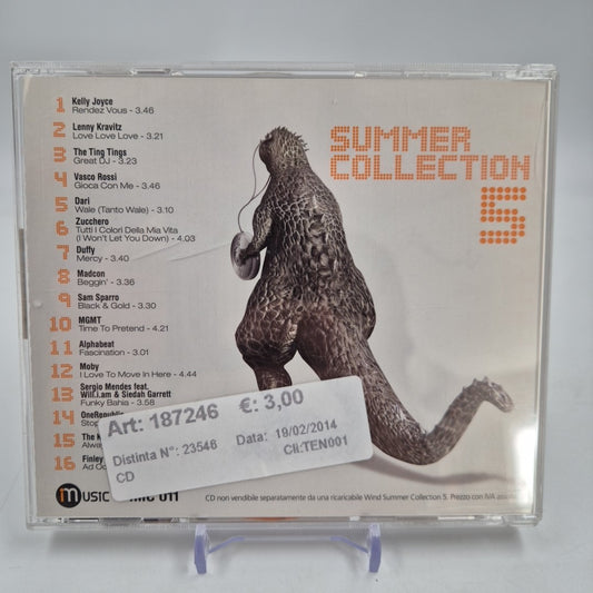 CD SUMMER COLLECTION 5 - Una Compilation Mostruosa Wind Estate Various Artists