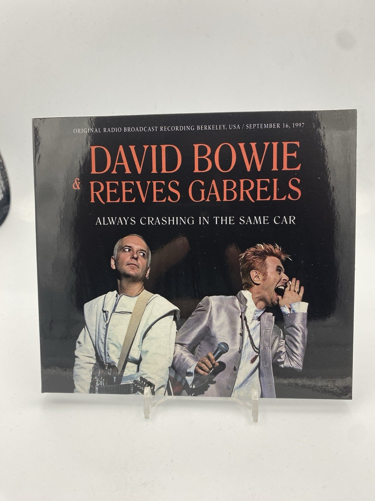 CD David Bowie Reeves Gabrels Always Crashing In The Same Car