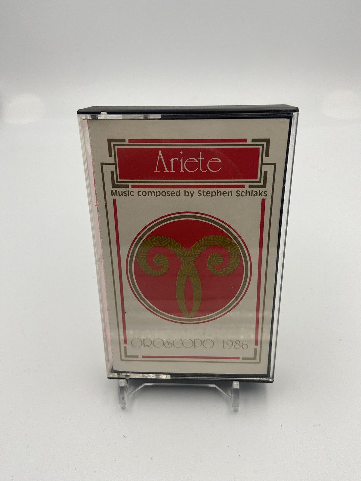MUSICASSETTA Tape SS Stephen Schlaks – Ariete Oroscopo BR56084 Pop 1985 Classica
