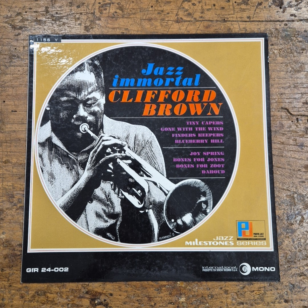 LP Clifford Brown - Jazz Immortal GIR 24-002 Musica Jazz Vinile 12