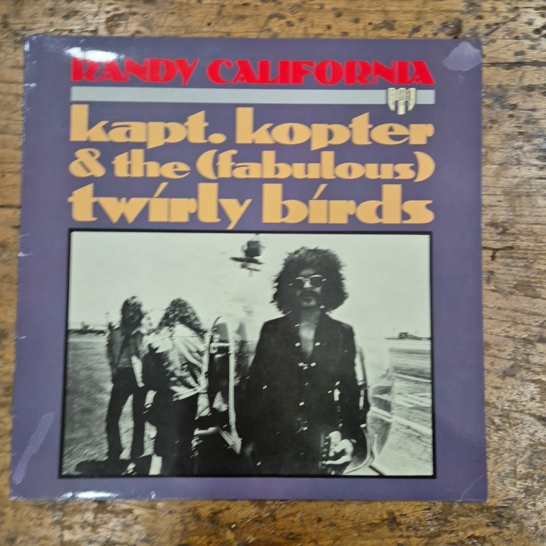 LP Randy California - Kapt. Kopter The Fabulous Twirly Birds ED 164 Rock Vinile