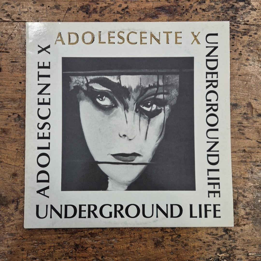 LP Underground Life - Adolescente X AA 003 Musica Rock Vinile 12