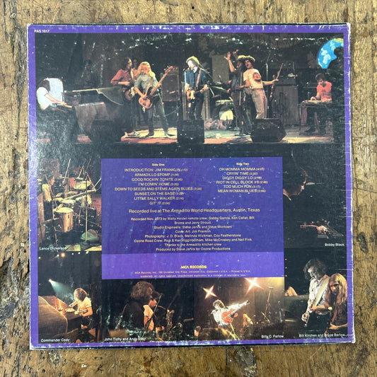LP Commander Cody - Live From Deep In The Heart Of Texas PAS1017 USA Rock Folk
