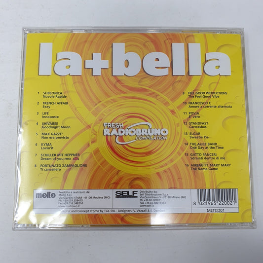 CD La + Bella Radiouno Fresh Compilation Sealed
