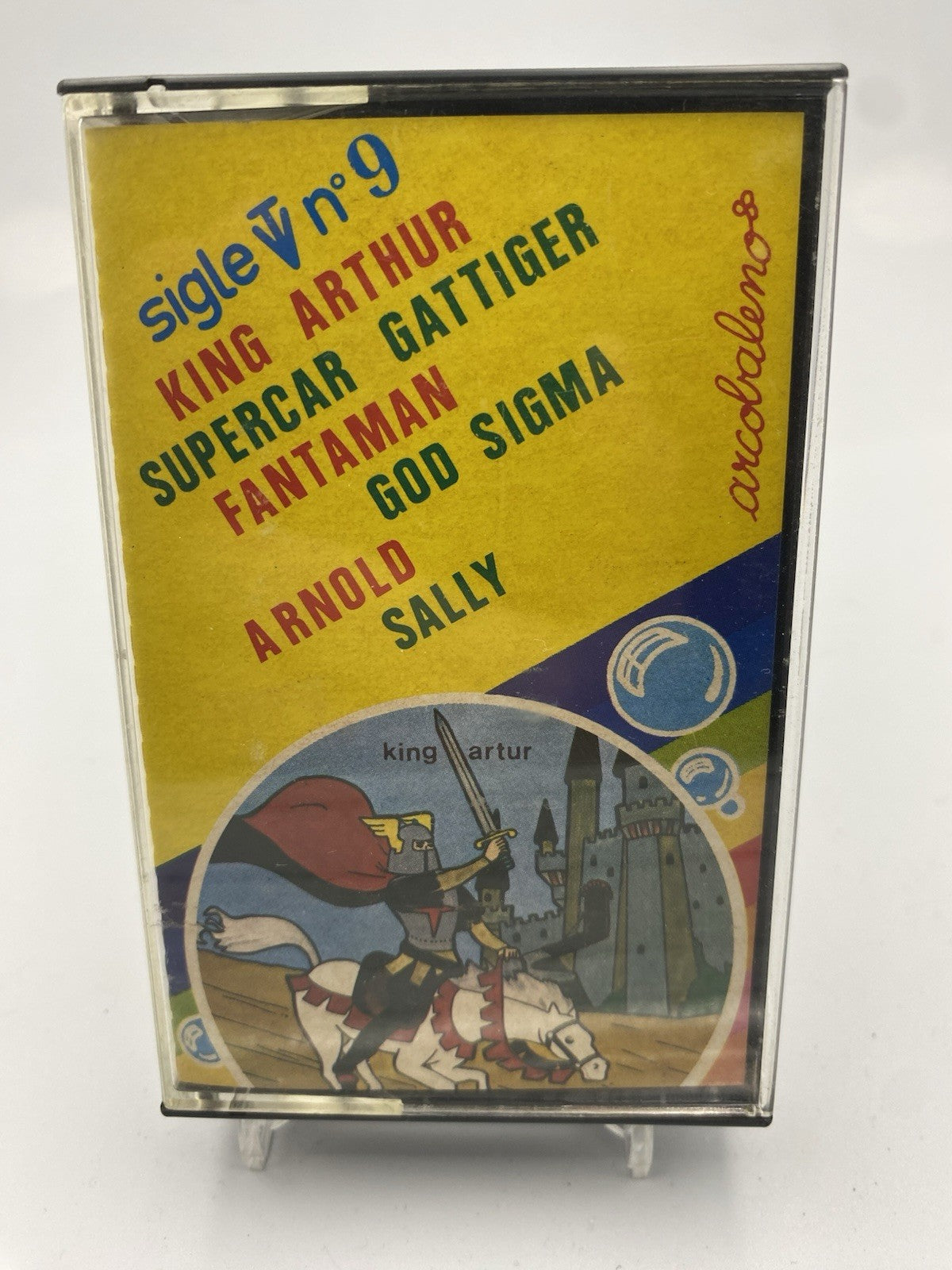 MUSICASSETTA Tape VG sigle Tv n°9 KING ARTHUR