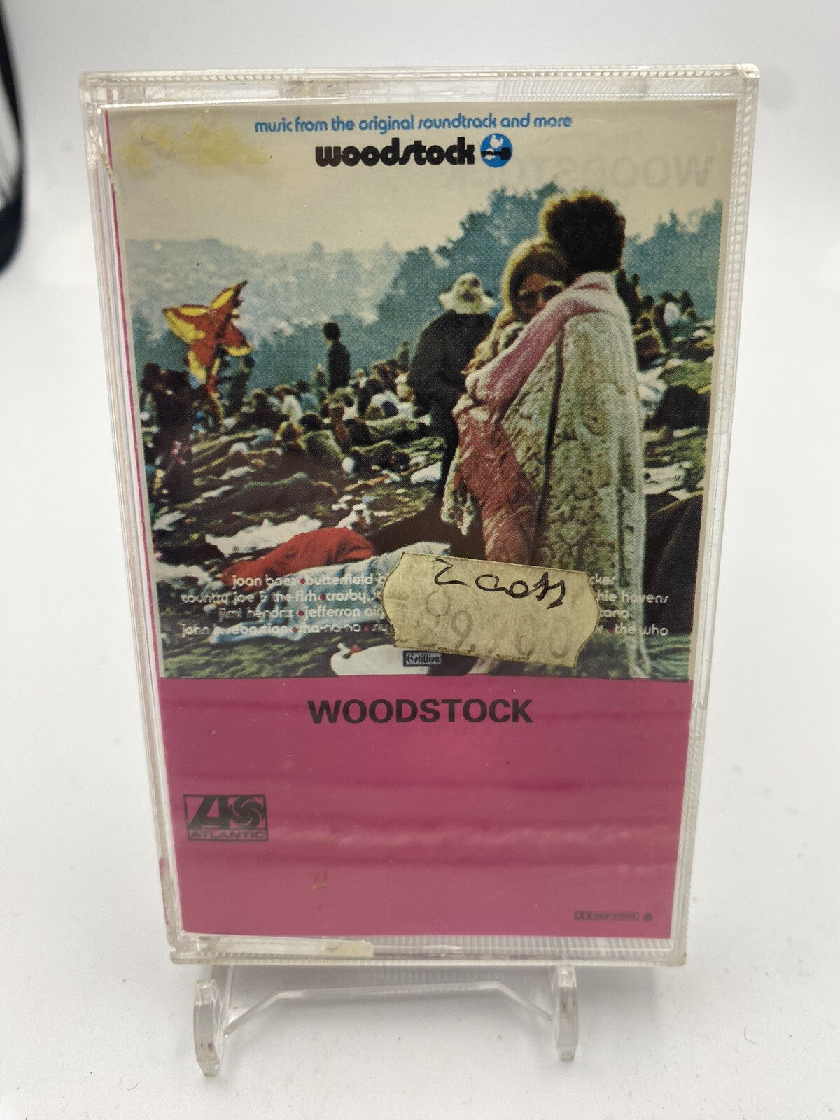 MUSICASSETTA Tape VG Various – Woodstock Original Soundtrack Folk Rock Stage 89”