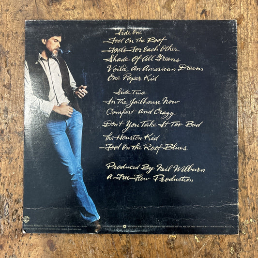 LP Guy Clark BSK 3241 Italy 1978 Rock Folk Country 1978 Vinile