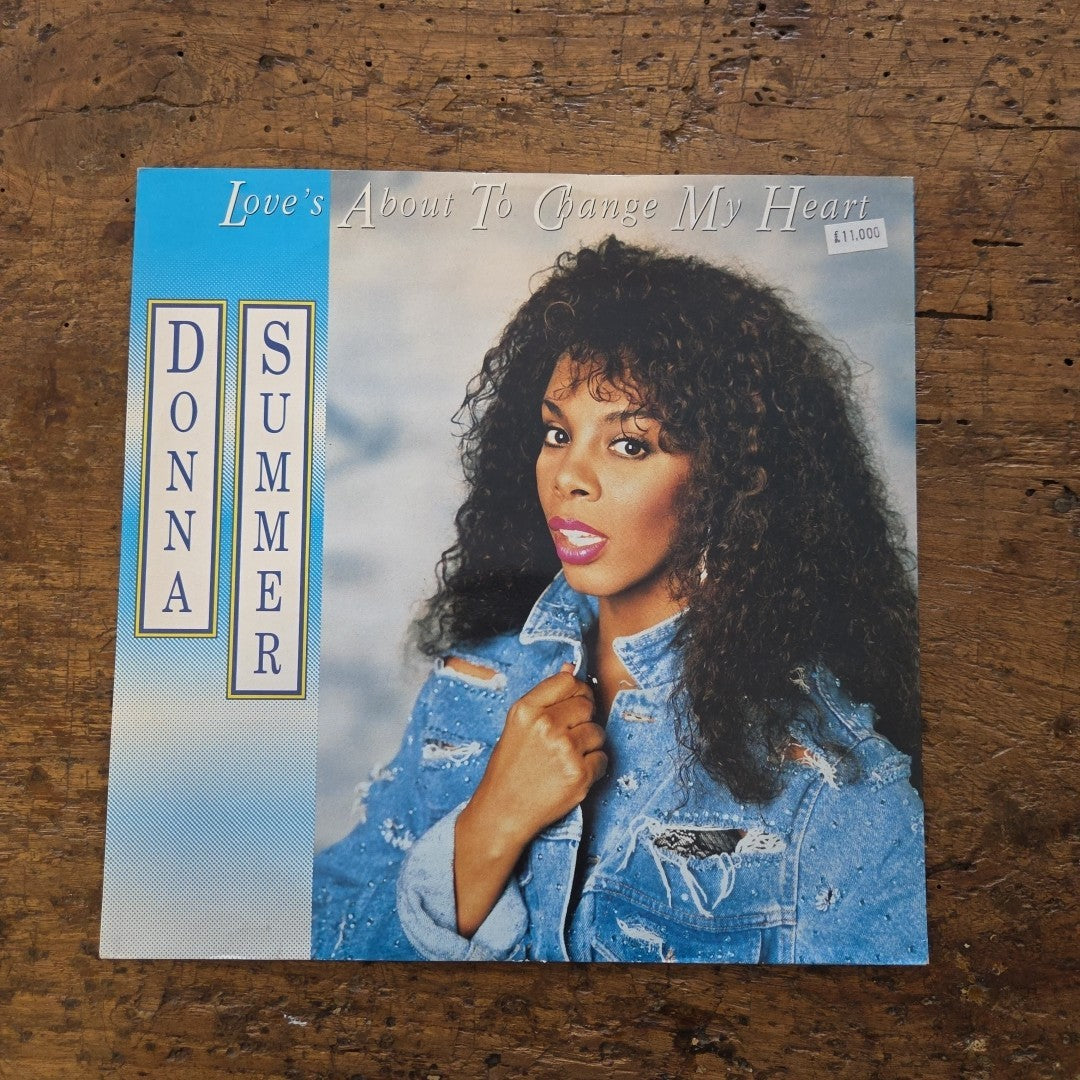 LP Donna Summer -Love's About To Change My Heart U 7494 T 1989 Musica Pop Vinile