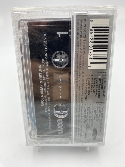 MUSICASSETTA Tape SS Shola Ama – In Return Elettronica Soul 2000