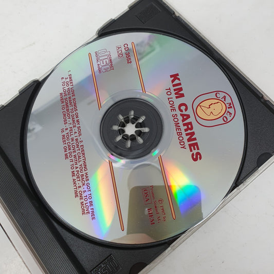CD Kim Carnes – To Love Somebody Label:Cameo (4) – CD3552 1993