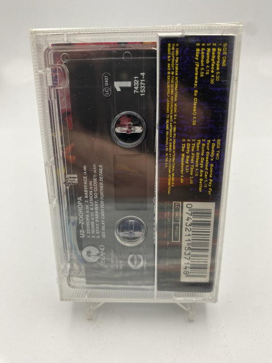 MUSICASSETTA Tape SS U2 – Zooropa Rock Sigillato Raro