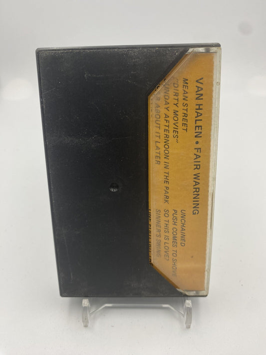 MUSICASSETTA tape VG Van Halen – Fair Warning WB XW5-3540 Rock Hard Rock