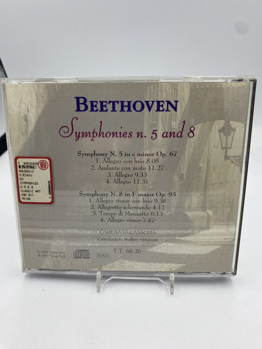 CD Beethoven Sinfonia N5 And 8 Classica