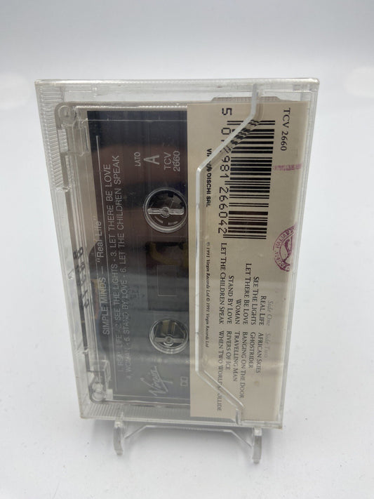MUSICASSETTA tape SS Simple Minds – Real Life TCV 2660 Rock 1991