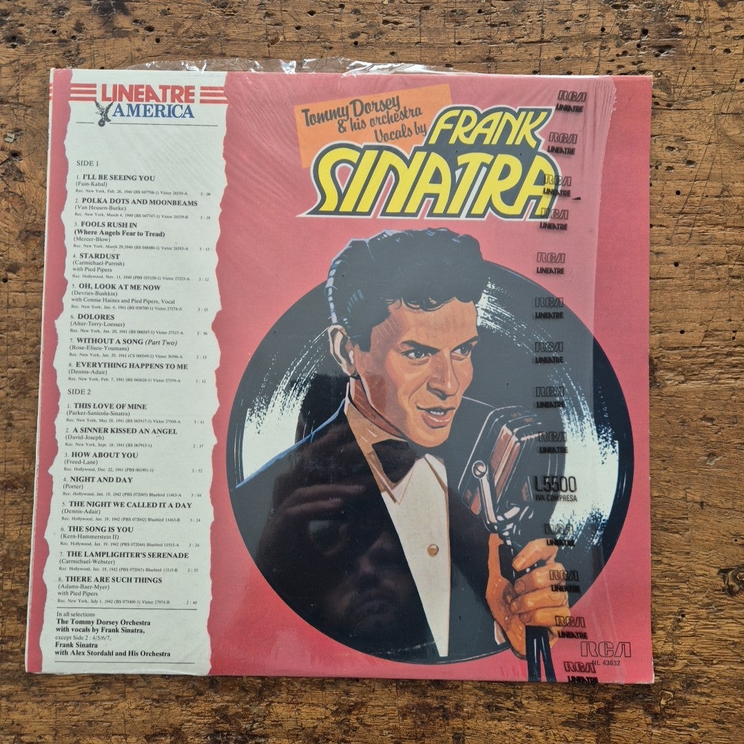 LP Frank Sinatra Line Tre RCA NL 43632 Jazz Big Band VINILE 12