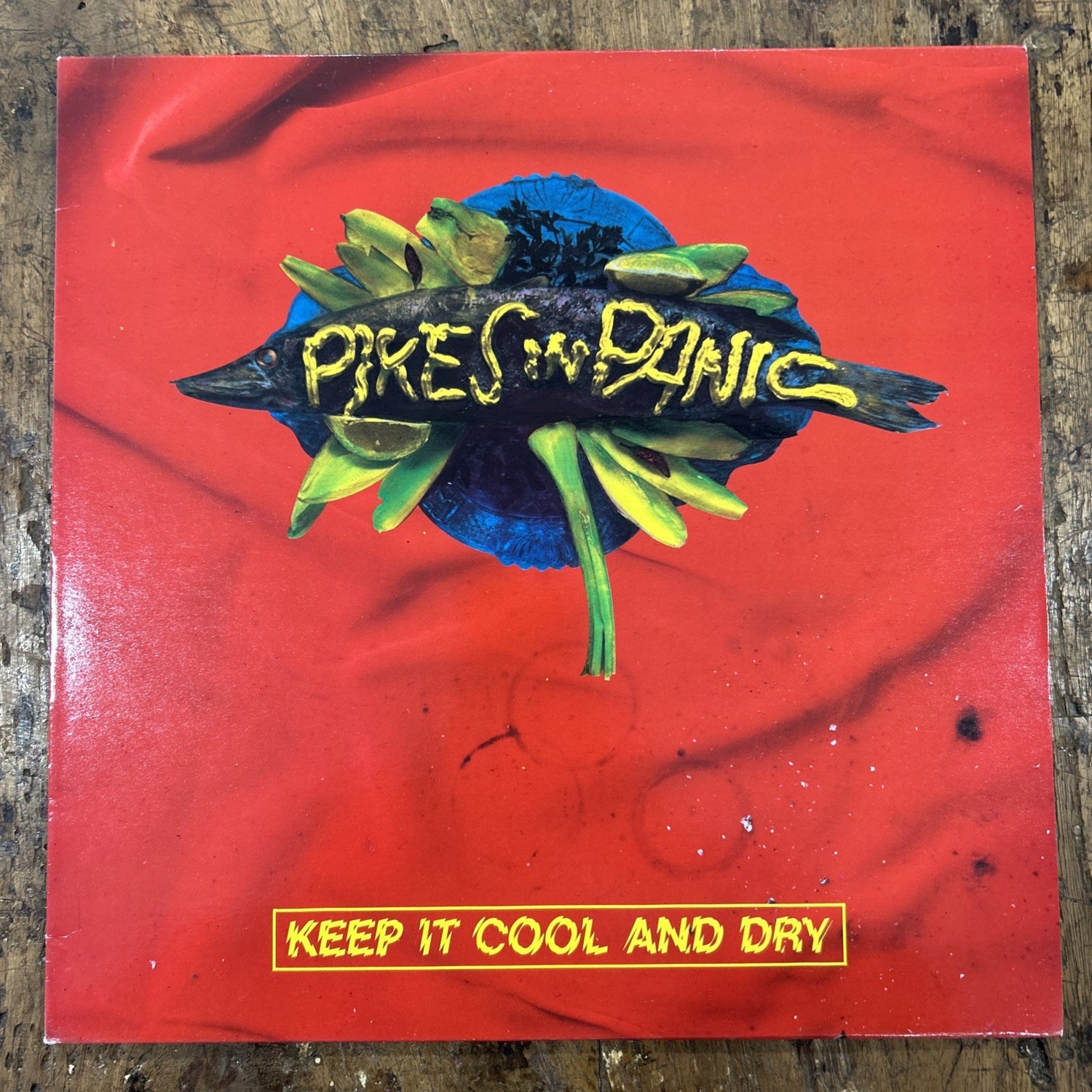 LP Pikes In Panic - Keep It Cool And Dry CONGAS116 Italy 1987 Garage Rock Vinile