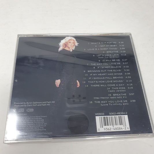 CD Faith Hill – Breathe Warner Bros. Records – 9362-48084-2Sealed