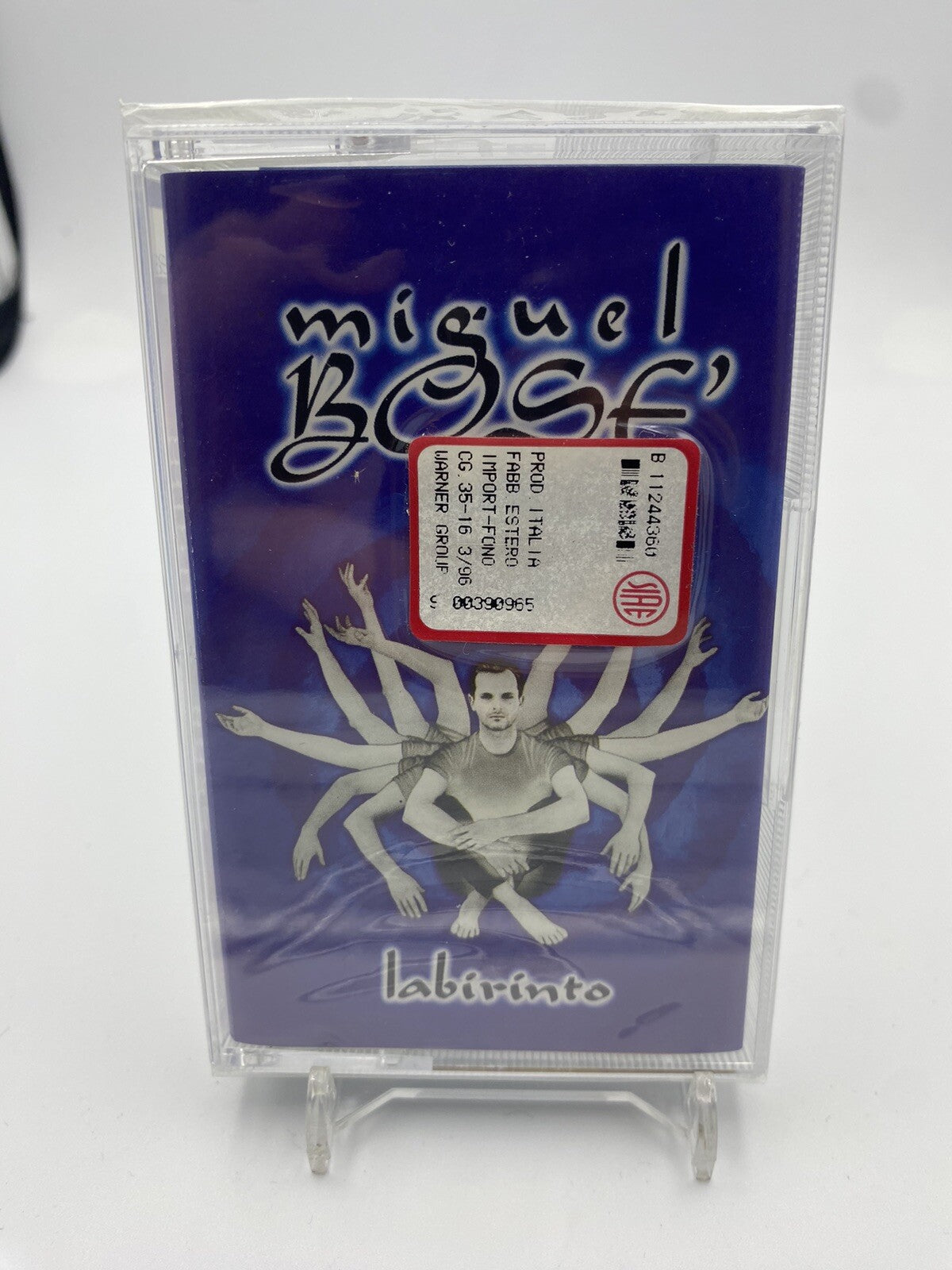 MUSICASSETTA Tape SS Miguel Bosé – Labirinto Italy 1996