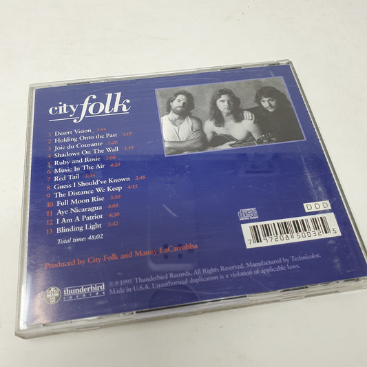 CD City Folk – Shadows On The Wall Thunderbird Records
