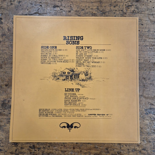 LP Rising Sons Mar X 38501 Printed In USA Musica Rock Vinile