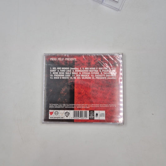 CD Piero Pelù - Presente 5050467926721 Sigillato Sealed Musica Italiana Rock Pop