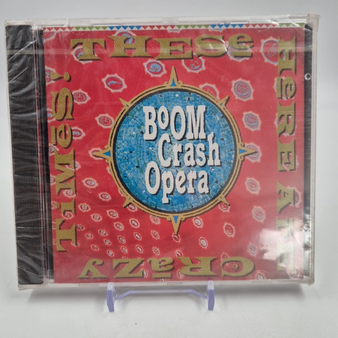 CD rock BOOM CRASH OPERA - These Here Are Crazy Times New Wvae Pop