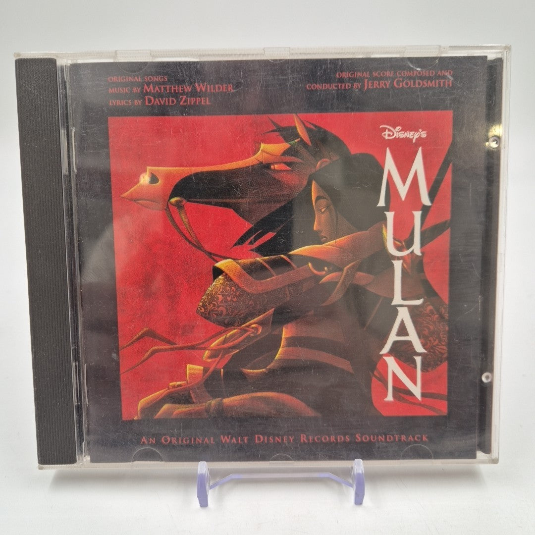 CD Mulan Disney Original Sound Track Jerry Goldsmith WDR 4916382david Zippel