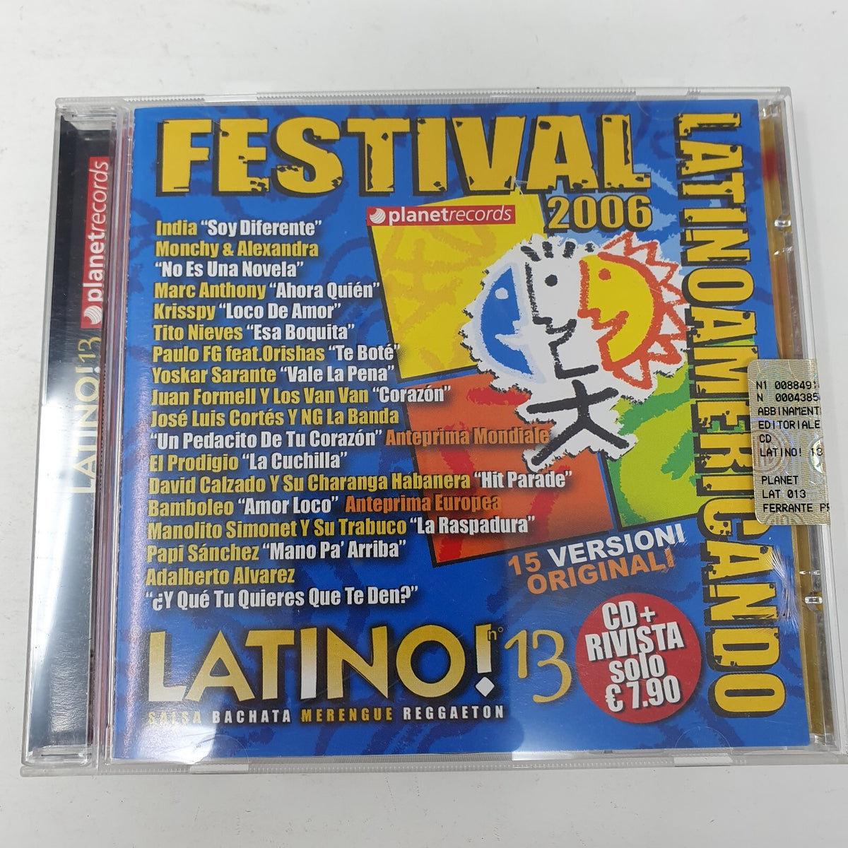 CD Various – Latino! 13Planet Records – LAT013