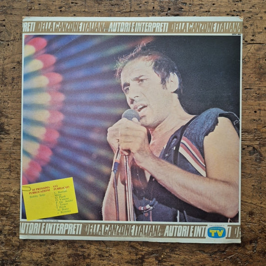 LP Adriano Celentano - Profili Musicali SRIC 009 Musica Italiana Vinile