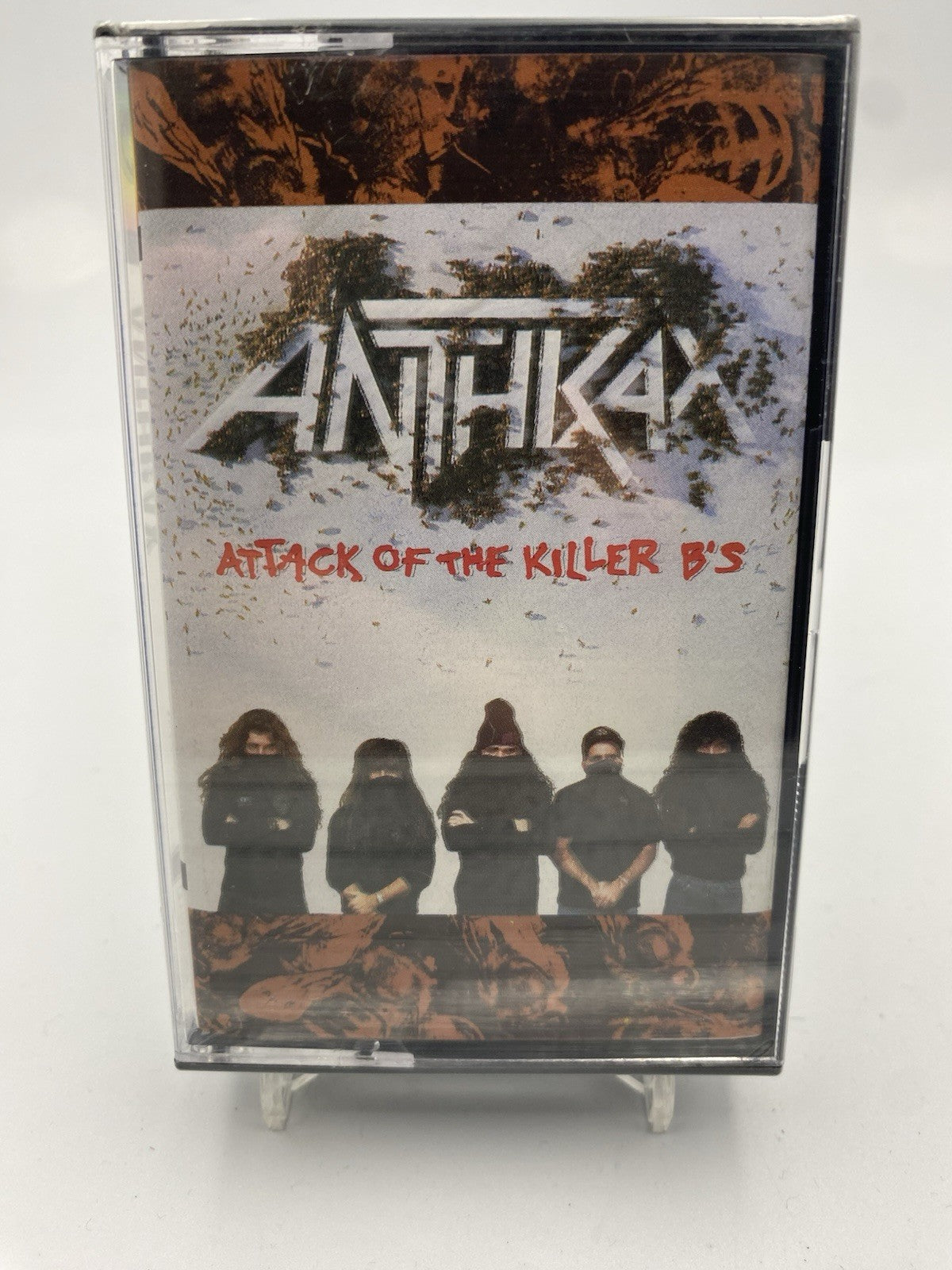 MUSICASSETTA Tape SS Anthrax – Attack Of The Killer B's 1991 Rock Sigillato Raro