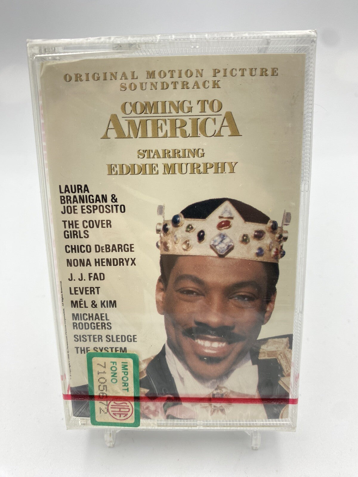 MUSICASSETTA Tape SS Various – Coming To America 1988 Elettronica Pop