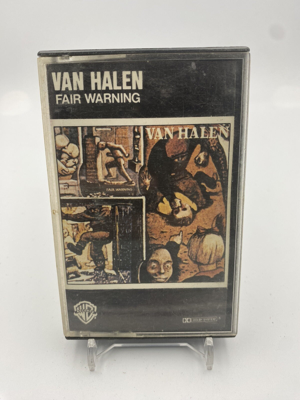 MUSICASSETTA tape VG Van Halen – Fair Warning WB XW5-3540 Rock Hard Rock