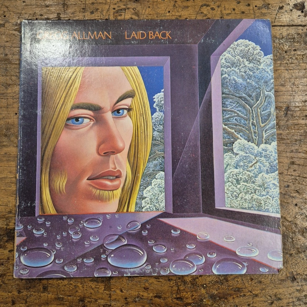 LP Gregg Allman - Laid Black CP 0116 Made In Usa 1973 Musica Rock Vinile
