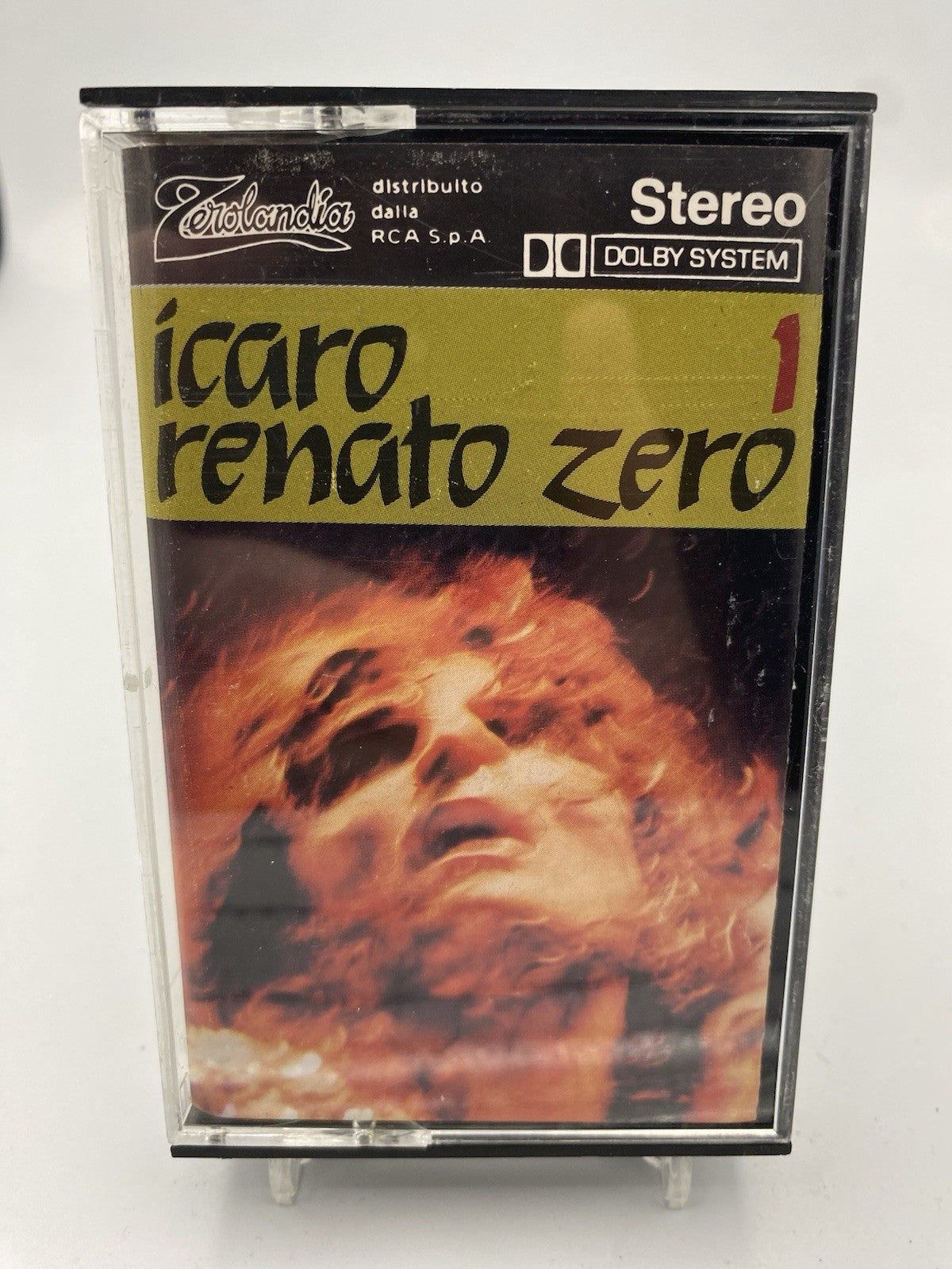 MUSICASSETTA Tape VG Renato Zero Icaro Stereo Italy Vol 1