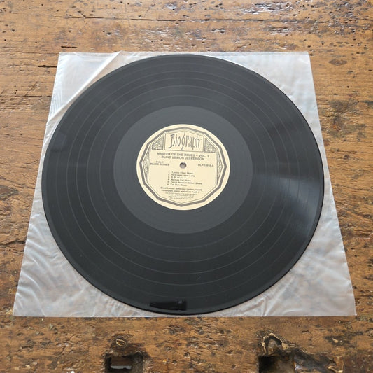 LP Master Of The Blues- Blind Lemon Jefferson Vol.2 BLP 12015 Jazz Vinile