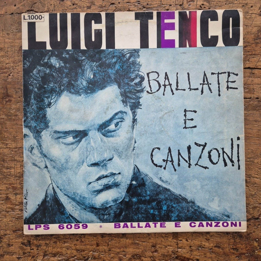LP Luigi Tenco Ballate E Canzoni Sm 3180 Musica Italiana Chanson Pop