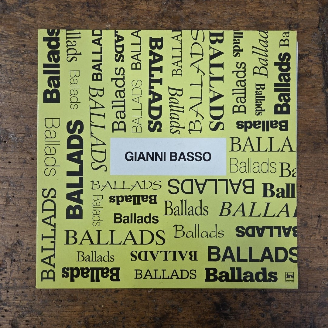 LP Gianni Basso - Ballads FO 379 Made In Italy Musica Italiana