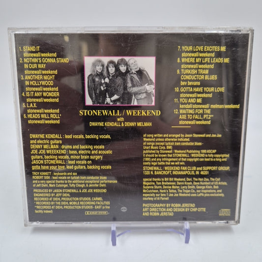 CD rock Stonewall - Weekend AIR-00190CD Hard Rock Dwayne Kendall