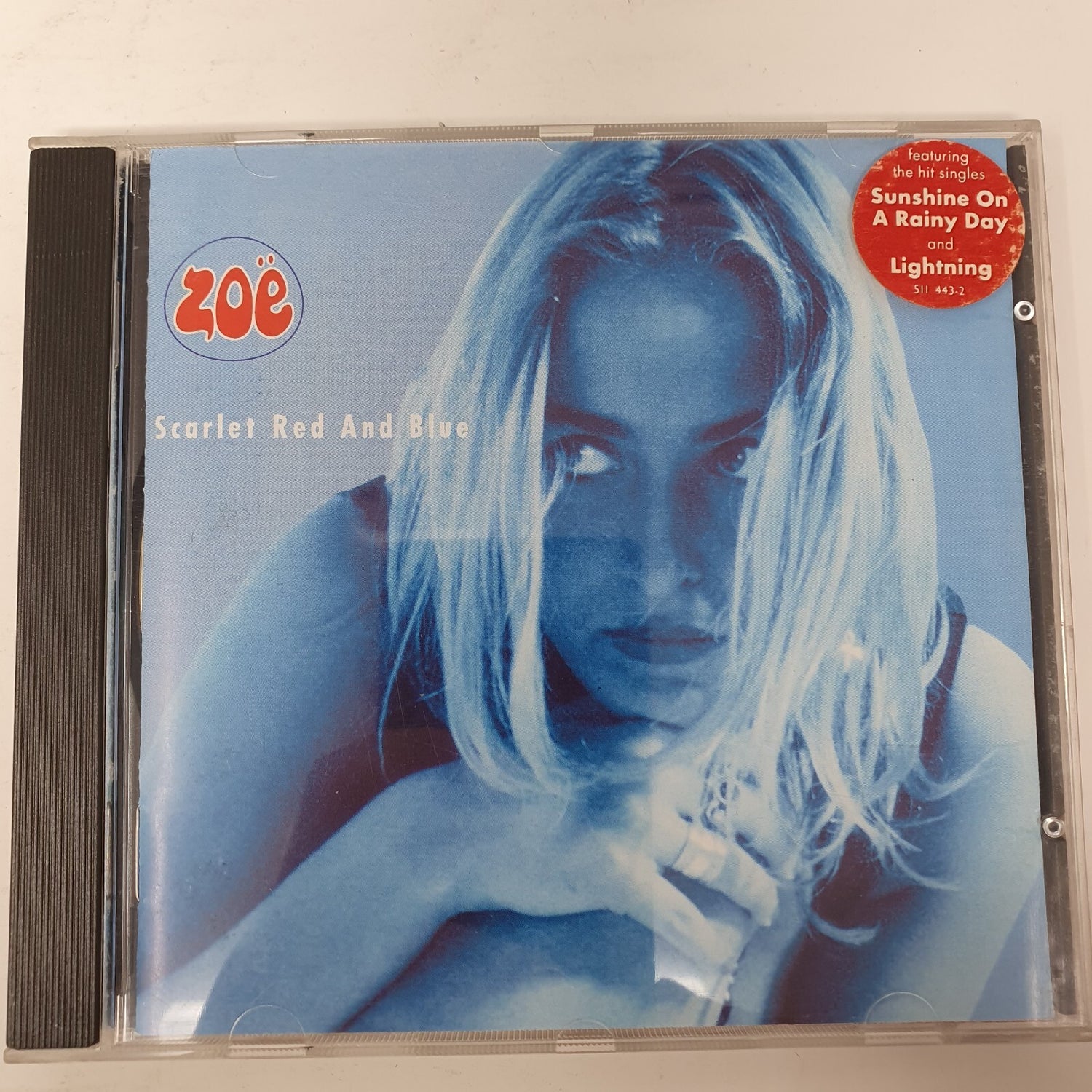 CD Zoë – Scarlet Red And Blue Polydor – 511 443-2